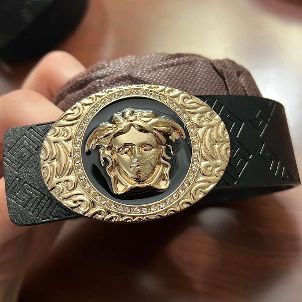 Gold Medusa Belt